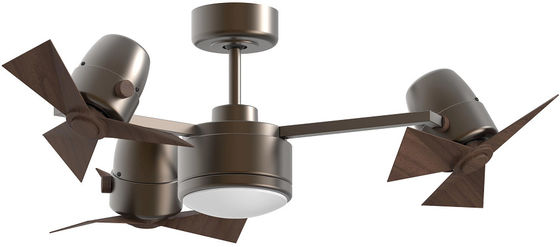 20W 42 اینچ فن های سقف خاموش برای اتاق خواب فن سقف Eco Silent DC
