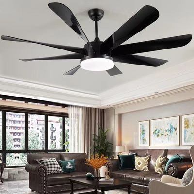 ECO 60In فن صنعتی انبار LED فن سقف تجاری برای انبار